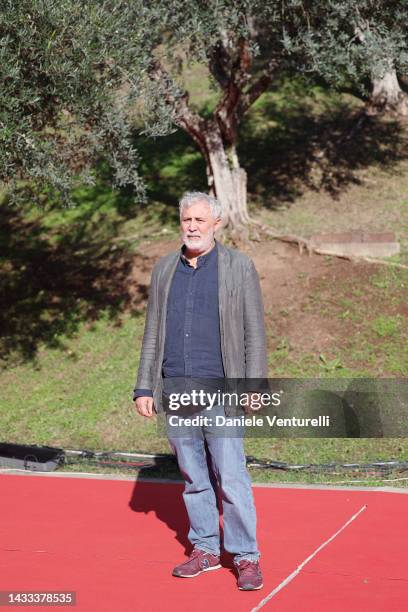 Francesco Piccolo attends the red carpet for "Stregati Dal Grande Schermo" during the 17th Rome Film Festival at Auditorium Parco Della Musica on...