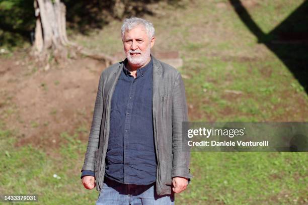 Francesco Piccolo attends the red carpet for "Stregati Dal Grande Schermo" during the 17th Rome Film Festival at Auditorium Parco Della Musica on...