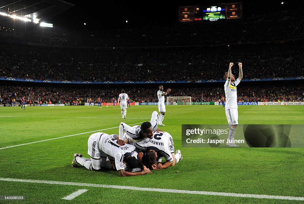 FC Barcelona v Chelsea FC - UEFA Champions League Semi Final