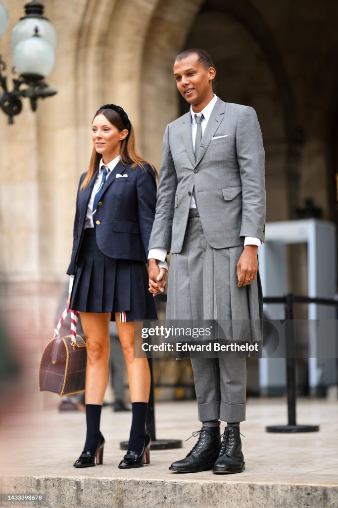 Street Style - Paris Fashion Week - Womenswear Spring/Summer 2023 : Day Eight