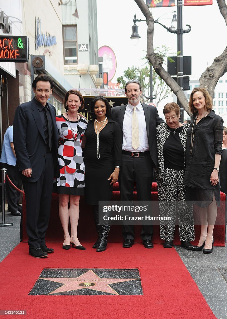 The Raven's John Cusack Receives His Star On The Hollywood Walk Of Fame