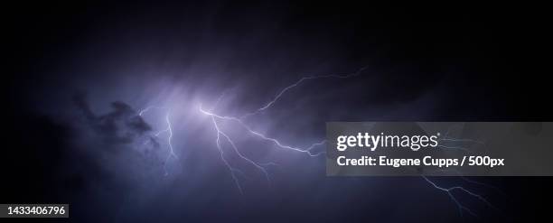 the magic of arizona night skies in an electrical storm,arizona,united states,usa - surprise arizona stockfoto's en -beelden