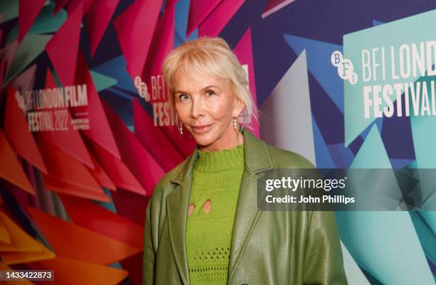 Trudie Styler attends the "Inland" world premiere during the 66th BFI London Film Festival at the Odeon Luxe West End on October 14, 2022 in London,...