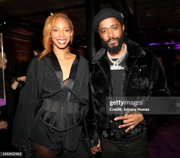 Kasmere Trice and LaKeith Stanfield attend Joopiter Launch on October 13, 2022 in New York City.