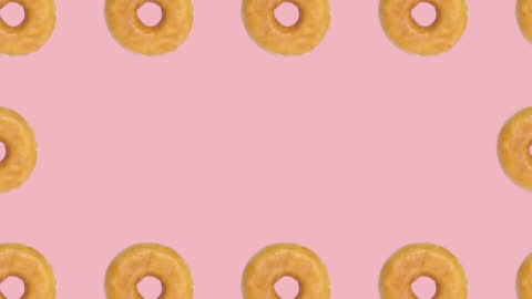 Donuts Pattern Loop Cream Background High-Res Stock Video Footage - Getty Images Donuts Pattern Loop Cream Background High-Res Stock Video Footage - Getty Images