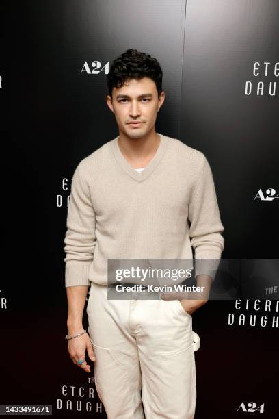Gavin Leatherwood attends the Los Angeles special screening of "The Eternal Daughter" at The London West Hollywood at Beverly Hills on October 14,...