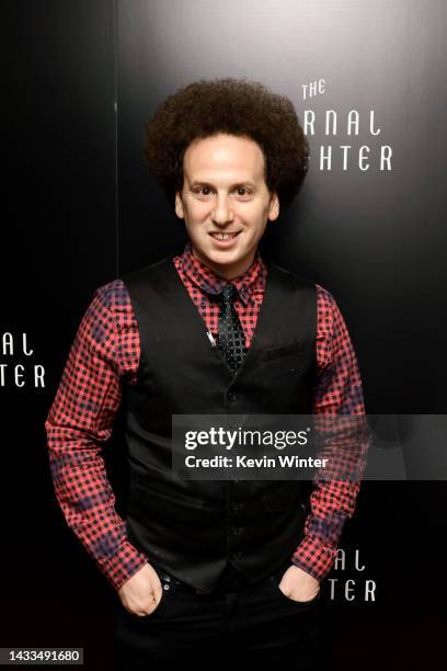 Josh Sussman attends the Los Angeles special screening of "The Eternal Daughter" at The London West Hollywood at Beverly Hills on October 14, 2022 in...