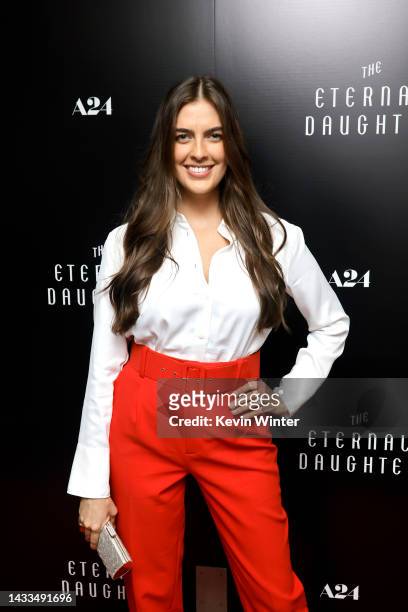 Ariana Ron Pedrique attends the Los Angeles special screening of "The Eternal Daughter" at The London West Hollywood at Beverly Hills on October 14,...