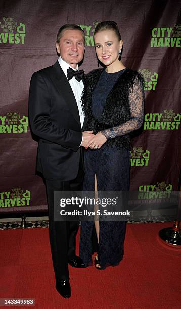 Gary Flom and Svitlana Flom attend 18th annual An Evening of Practical Magic at Cipriani 42nd Street on April 24, 2012 in New York City.