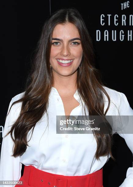 Ariana Ron Pedrique arrives at the Los Angeles Special Screening Of "The Eternal Daughter" at The London West Hollywood at Beverly Hills on October...