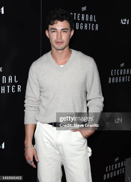 Gavin Leatherwood arrives at the Los Angeles Special Screening Of "The Eternal Daughter" at The London West Hollywood at Beverly Hills on October 14,...