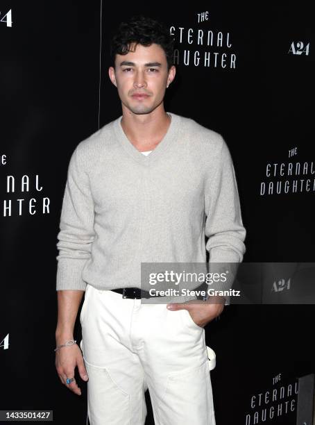Gavin Leatherwood arrives at the Los Angeles Special Screening Of "The Eternal Daughter" at The London West Hollywood at Beverly Hills on October 14,...