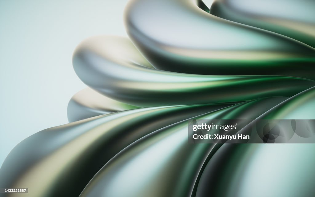Three-dimensional abstract design background