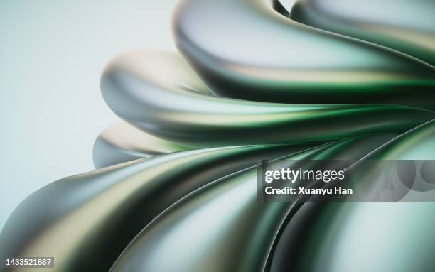 three-dimensional abstract design background - cristal material fotografías e imágenes de stock