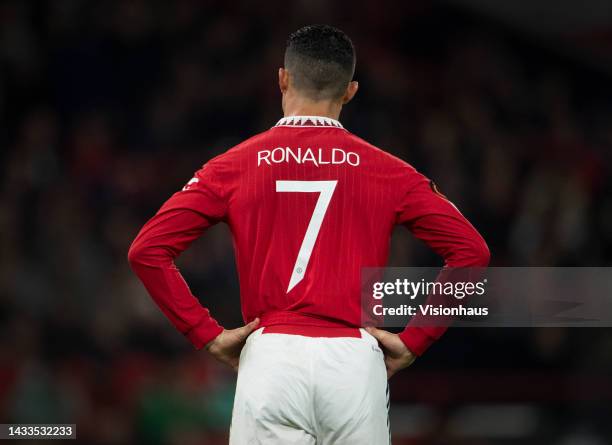 Cristiano Ronaldo of Manchester United during the UEFA Europa League group E match between Manchester United and Omonia Nikosia at Old Trafford on...