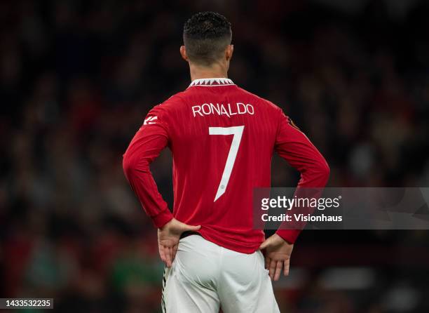 Cristiano Ronaldo of Manchester United during the UEFA Europa League group E match between Manchester United and Omonia Nikosia at Old Trafford on...