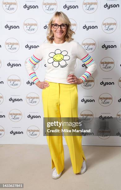 Louise Minchin attend the Good Housekeeping Live event celebrating 100 years of the magazine, in partnership with Dyson on October 14, 2022 in...