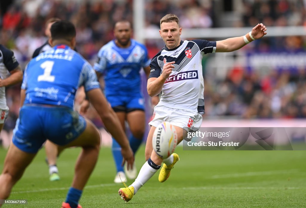 George Ross Rugby George Williams of England in action during Rugby League World Cup ...