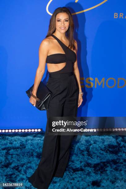 Eva Longoria celebrates her birthday at Nota Blu, a new brasserie restaurant in Marbella on October 15, 2022 in Marbella, Spain.