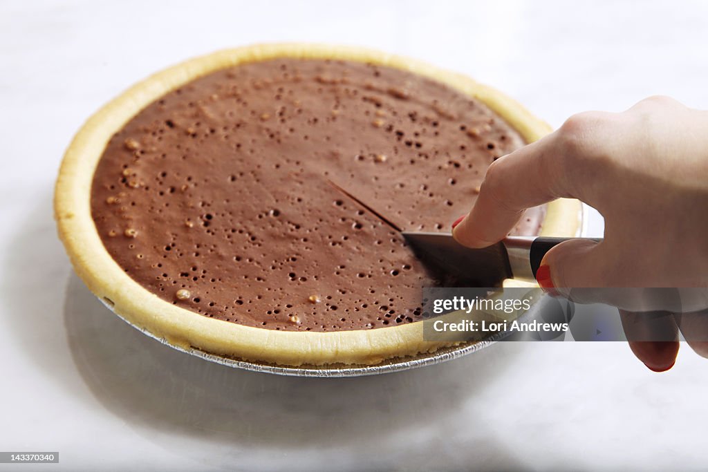 Chocolate pie