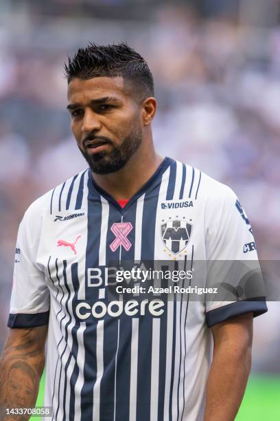 Rodrigo Aguirre of Monterrey pose prior the quarterfinals second leg match between Monterrey and Cruz Azul as part of the Torneo Apertura 2022 Liga...