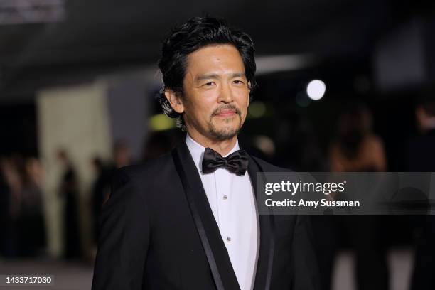 John Cho attends the 2nd Annual Academy Museum Gala at Academy Museum of Motion Pictures on October 15, 2022 in Los Angeles, California.