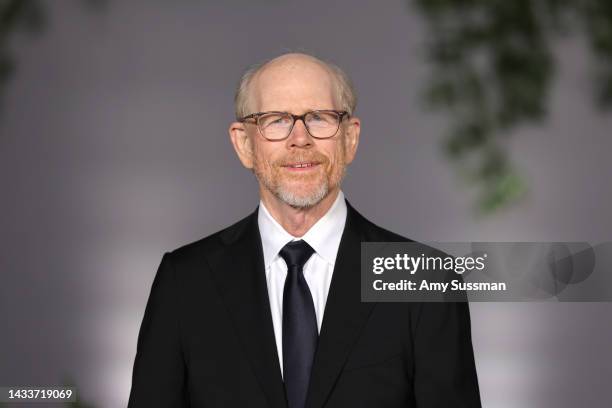 Ron Howard attends the 2nd Annual Academy Museum Gala at Academy Museum of Motion Pictures on October 15, 2022 in Los Angeles, California.