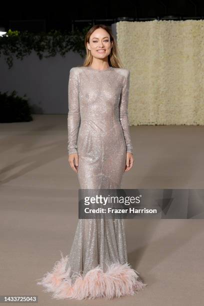 Olivia Wilde attends the 2nd Annual Academy Museum Gala at Academy Museum of Motion Pictures on October 15, 2022 in Los Angeles, California.