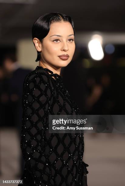 Alexa Demie attends the 2nd Annual Academy Museum Gala at Academy Museum of Motion Pictures on October 15, 2022 in Los Angeles, California.