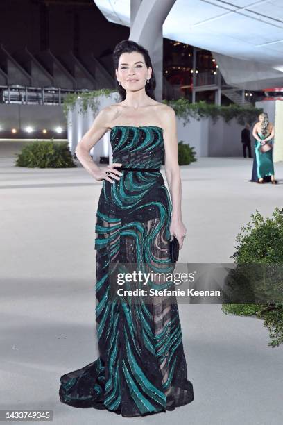 Julianna Margulies attends the Academy Museum of Motion Pictures 2nd Annual Gala presented by Rolex at Academy Museum of Motion Pictures on October...