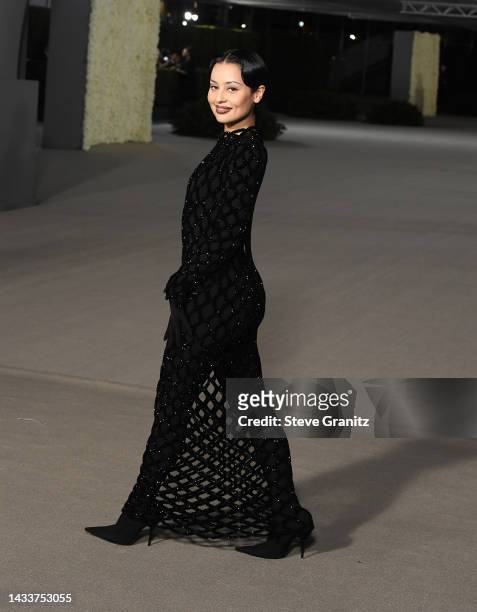 Alexa Demie arrives at the 2nd Annual Academy Museum Gala at Academy Museum of Motion Pictures on October 15, 2022 in Los Angeles, California.
