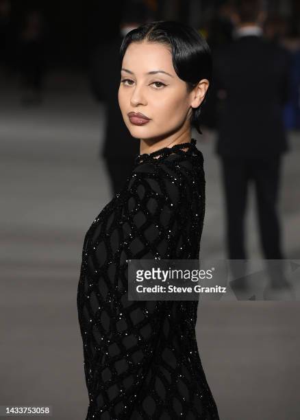Alexa Demie arrives at the 2nd Annual Academy Museum Gala at Academy Museum of Motion Pictures on October 15, 2022 in Los Angeles, California.