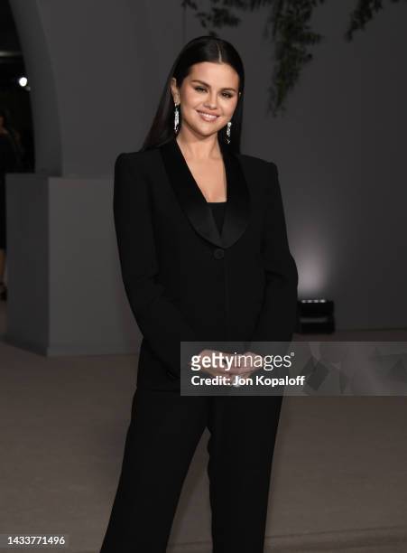 Selena Gomez attends 2nd Annual Academy Museum Gala at Academy Museum of Motion Pictures on October 15, 2022 in Los Angeles, California.