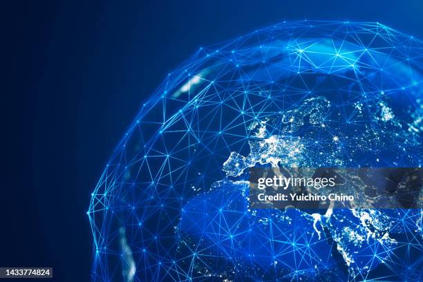global communication network - global network ストックフォトと画像
