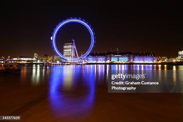 london eye - london eye stock pictures, royalty-free photos & images