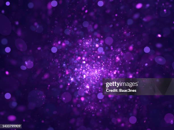 abstract digital background - purple glitter stock pictures, royalty-free photos & images