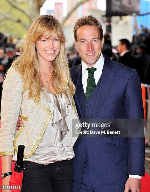April Fogle 138 African Cats Uk Premiere In Aid Of Tusk Inside Arrivals Stock ...