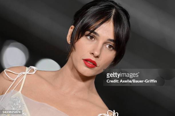 Naomi Scott attends the 2nd Annual Academy Museum Gala at Academy Museum of Motion Pictures on October 15, 2022 in Los Angeles, California.