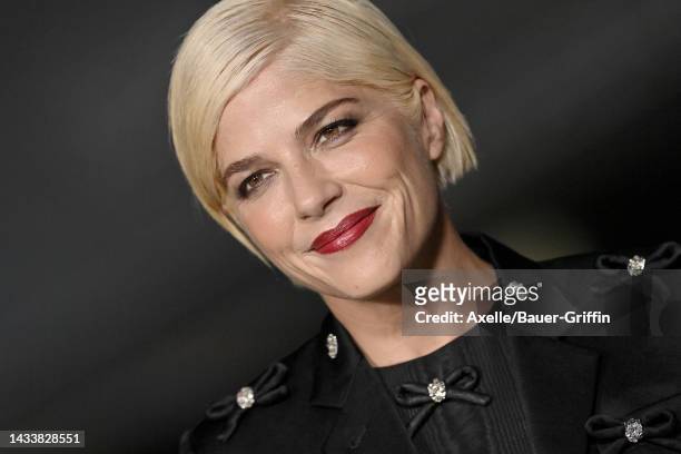 Selma Blair attends the 2nd Annual Academy Museum Gala at Academy Museum of Motion Pictures on October 15, 2022 in Los Angeles, California.