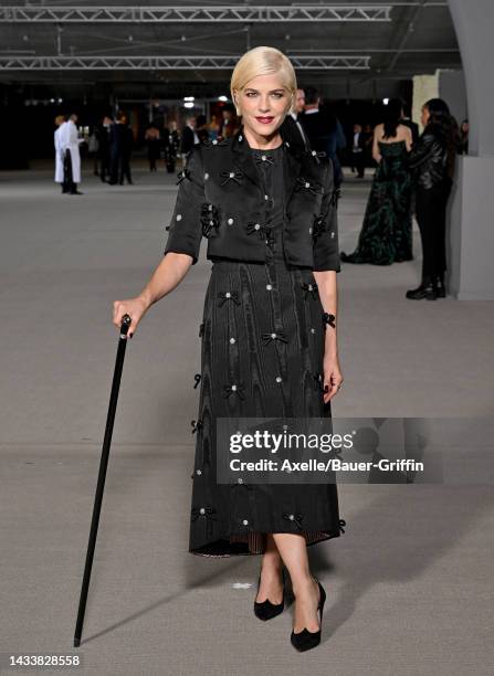 Selma Blair attends the 2nd Annual Academy Museum Gala at Academy Museum of Motion Pictures on October 15, 2022 in Los Angeles, California.