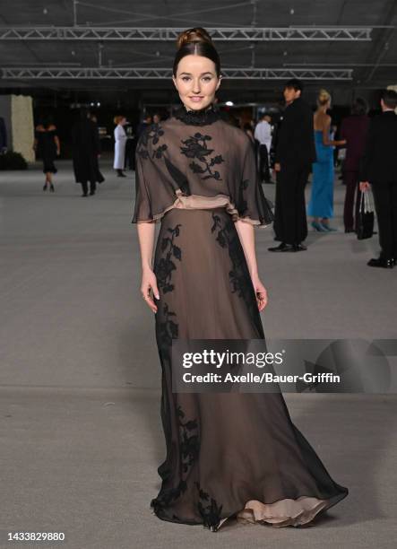 Kaitlyn Dever attends the 2nd Annual Academy Museum Gala at Academy Museum of Motion Pictures on October 15, 2022 in Los Angeles, California.