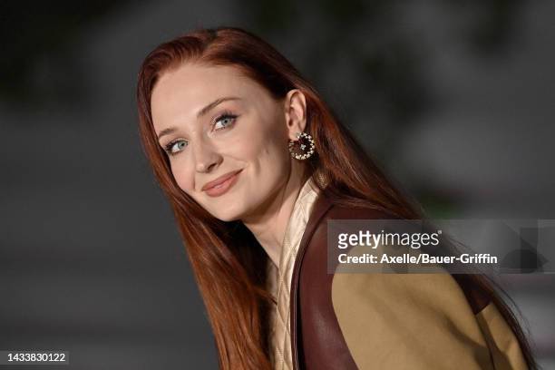 Sophie Turner attends the 2nd Annual Academy Museum Gala at Academy Museum of Motion Pictures on October 15, 2022 in Los Angeles, California.