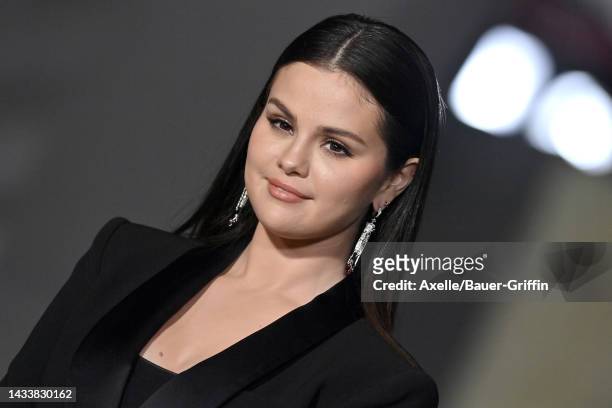 Selena Gomez attends the 2nd Annual Academy Museum Gala at Academy Museum of Motion Pictures on October 15, 2022 in Los Angeles, California.