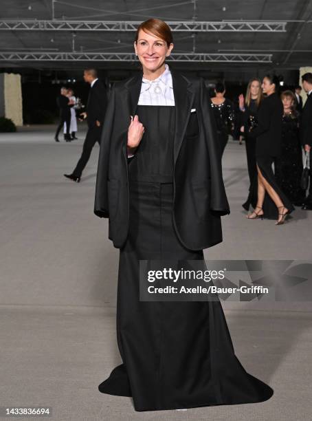 Julia Roberts attends the 2nd Annual Academy Museum Gala at Academy Museum of Motion Pictures on October 15, 2022 in Los Angeles, California.