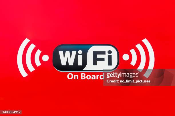 free wifi sign - free wifi stock pictures, royalty-free photos & images