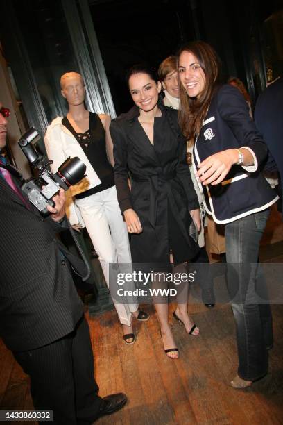 Dr. Lisa Airan attends a Riverkeeper event hosted by David Lauren at Ralph Lauren SoHo.