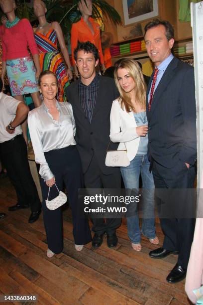 Anne Hearst, Alex Matthiessen, Amanda Hearst and Robert F. Kennedy, Jr. Attend a Riverkeeper event hosted by David Lauren at Ralph Lauren SoHo.