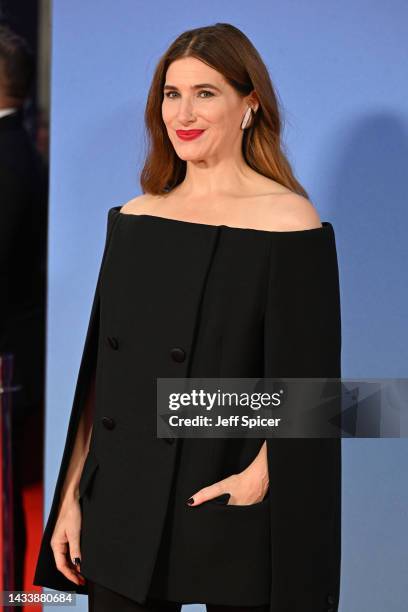 Kathryn Hahn attends the "Glass Onion: A Knives Out Mystery" European Premiere and Closing Night Gala during the 66th BFI London Film Festival at The...