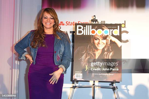 Latin musician Jenni Rivera attends Billboard Latin Music Conference 2012 at JW Marriott Marquis on April 25, 2012 in Miami, Florida.