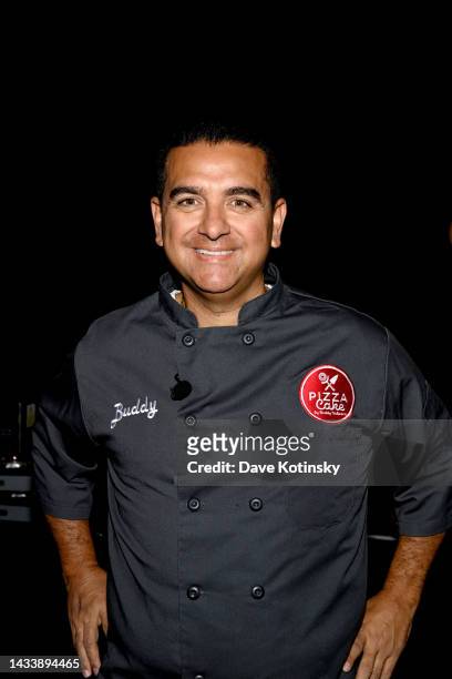 Buddy Valastro attends the Food Network New York City Wine & Food Festival presented by Capital One - Grand Tasting featuring Culinary Demonstrations...